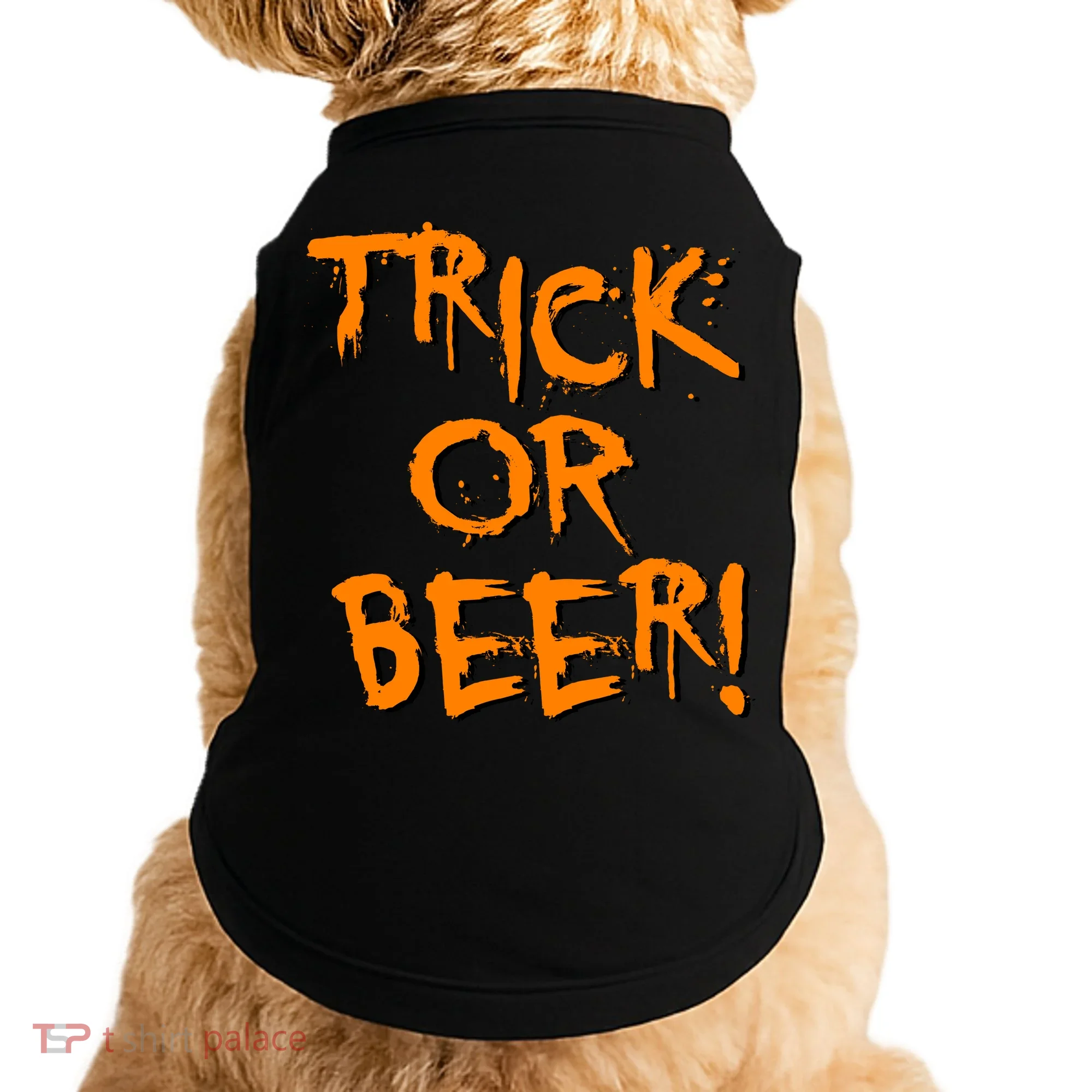 Trick Or Beer Doggie Tank