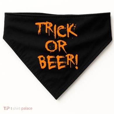 Trick Or Beer USA-Made Doggie Bandana