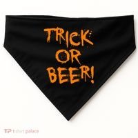Trick Or Beer USA-Made Doggie Bandana thumb 0