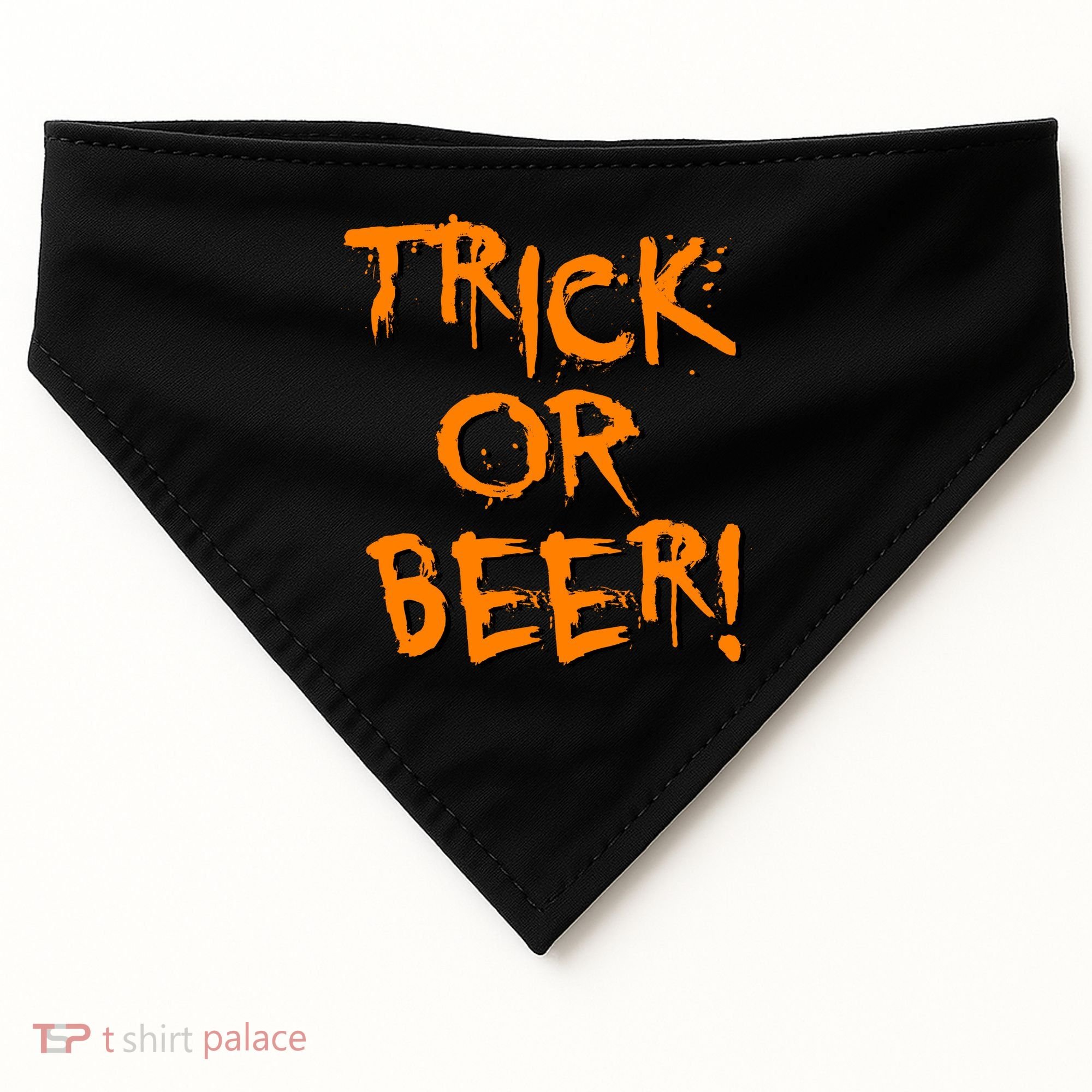 Trick Or Beer USA-Made Doggie Bandana