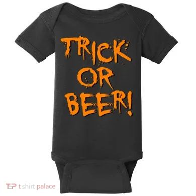 Trick Or Beer Baby Bodysuit