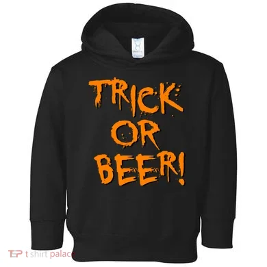 Trick Or Beer Toddler Hoodie