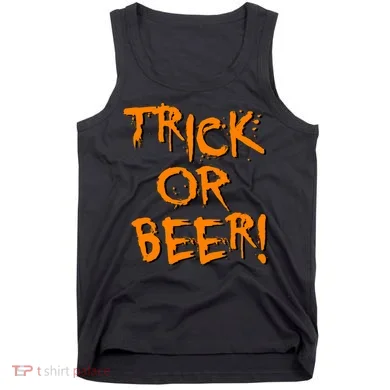 Trick Or Beer Tank Top