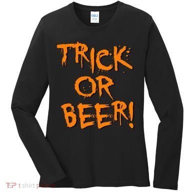 Trick Or Beer Women's Long Sleeve Shirt