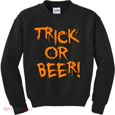 Trick Or Beer Kids Sweatshirt