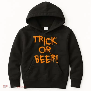 Trick Or Beer Kids Hoodie