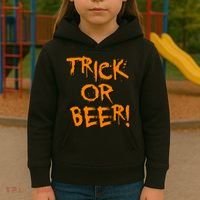 Trick Or Beer Kids Hoodie thumb 3