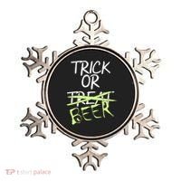 Trick or Beer Funny Halloween Party Ornament thumb 0