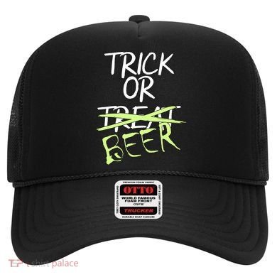 Trick or Beer Funny Halloween Party Hat