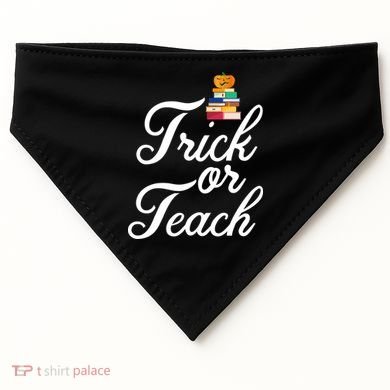 Trick Or Teach USA-Made Doggie Bandana