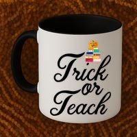 Trick Or Teach Coffee Mug thumb 2