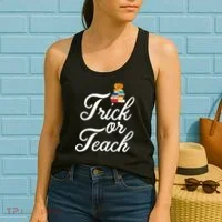 Trick Or Teach Women's Tank Top thumb 2
