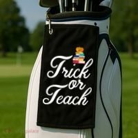 Trick Or Teach Golf Towel thumb 2