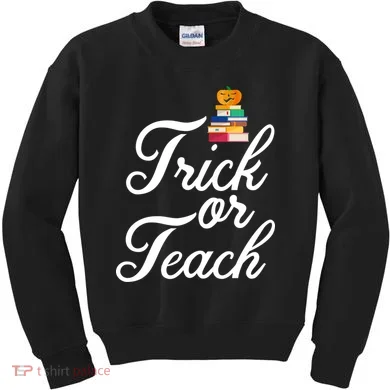 Trick Or Teach Kids Sweatshirt