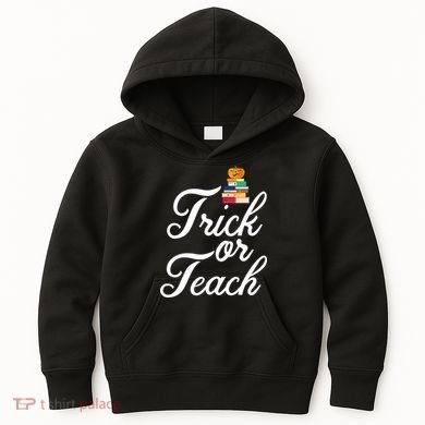 Trick Or Teach Kids Hoodie