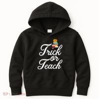 Trick Or Teach Kids Hoodie thumb 0