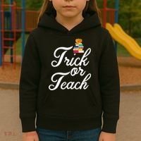 Trick Or Teach Kids Hoodie thumb 3