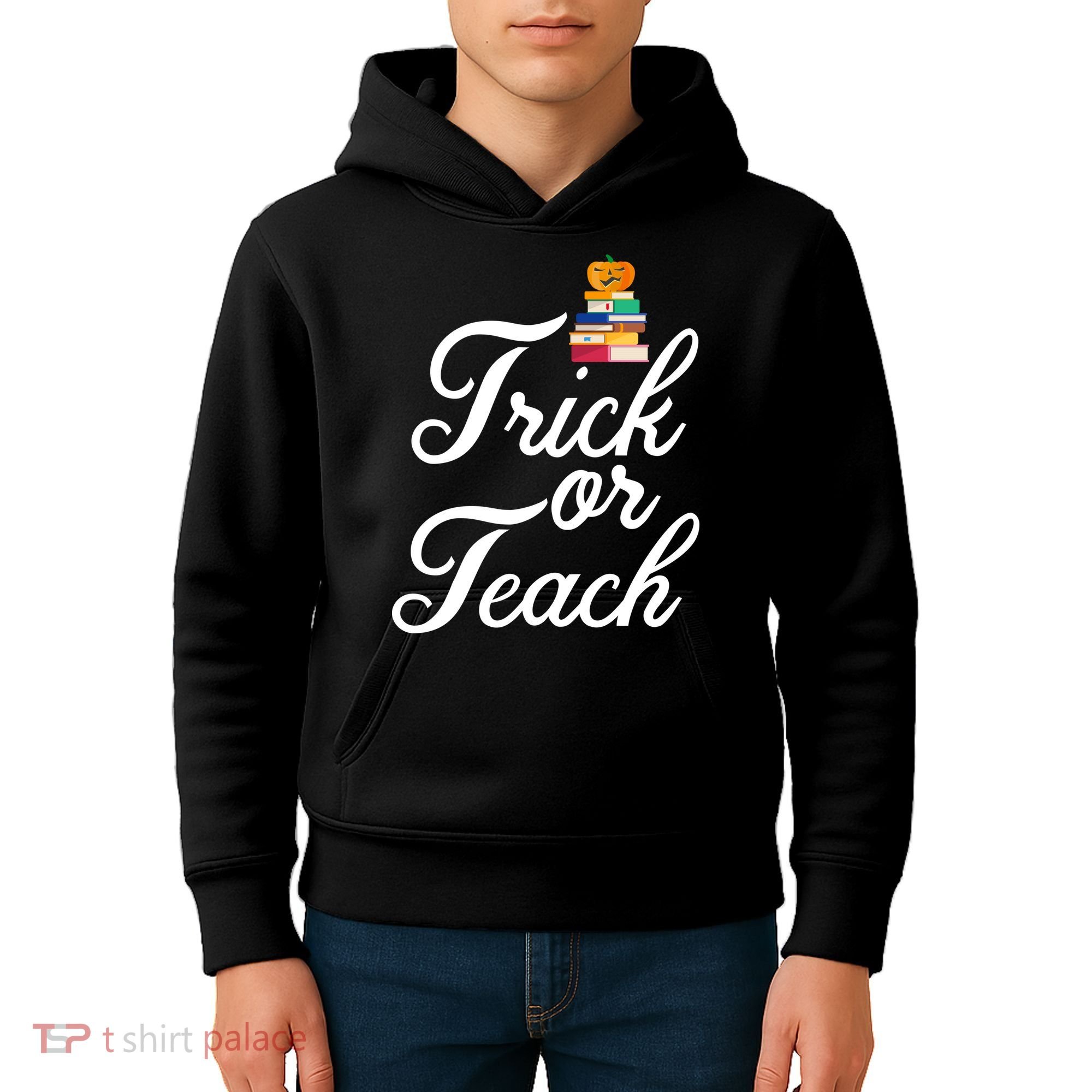 Trick Or Teach Kids Hoodie