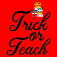 Trick Or Teach Santa Hat thumb 1