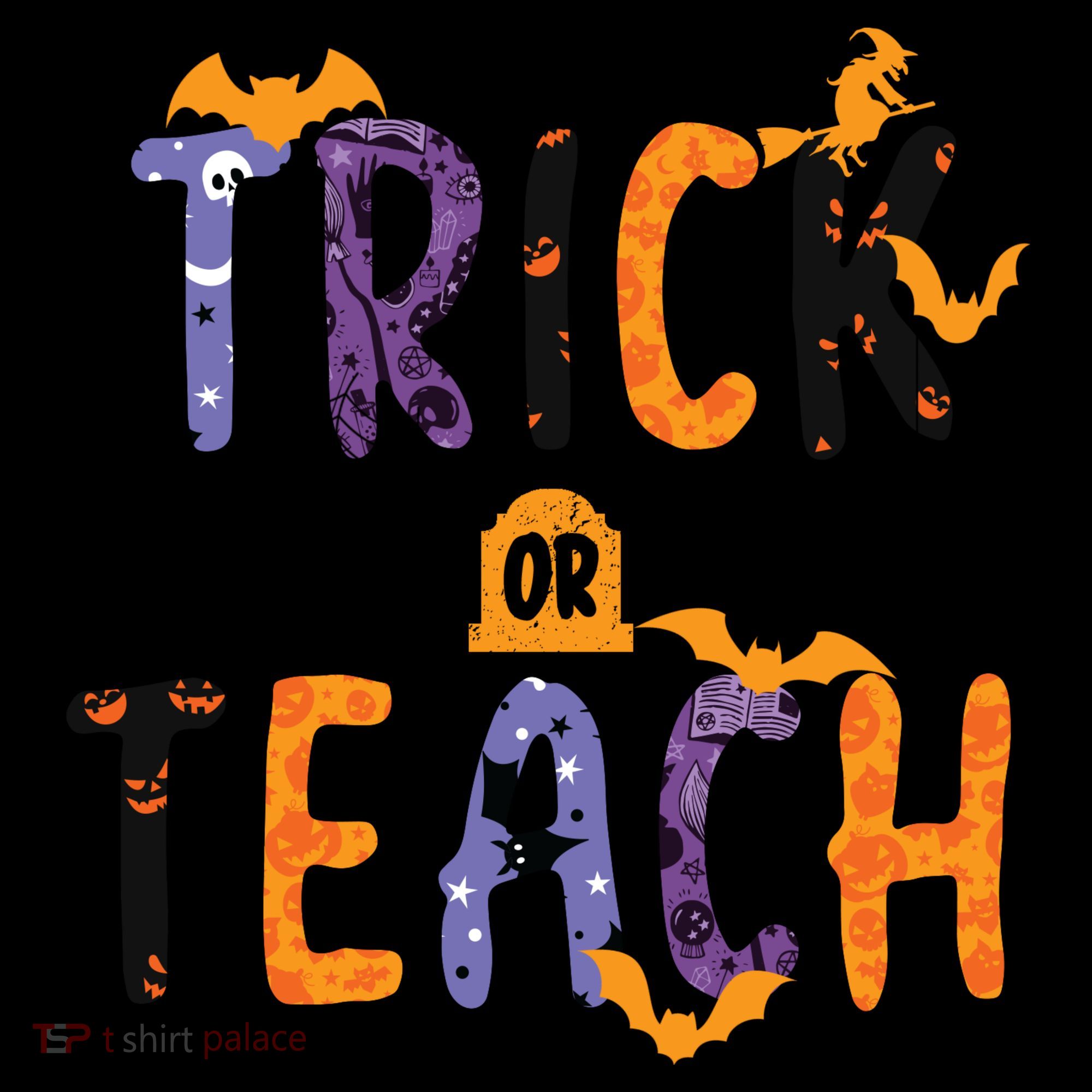 Trick Or Teach Funny Cute Halloween Coffee Mug