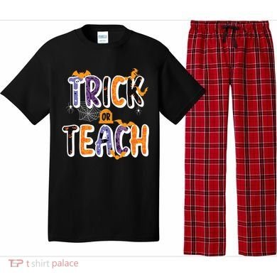 Trick Or Teach Funny Cute Halloween Pajama Set
