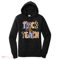 Trick Or Teach Funny Cute Halloween Women's Hoodie thumb 0