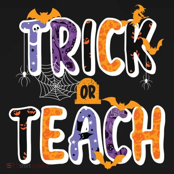 Trick Or Teach Funny Cute Halloween Women's Hoodie