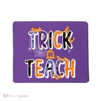 Trick Or Teach Funny Cute Halloween Mousepad thumb 0