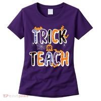 Trick Or Teach Funny Cute Halloween Women's T-Shirt thumb 0