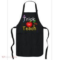 Trick Or Teach Halloween Teacher Apron thumb 0