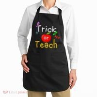 Trick Or Teach Halloween Teacher Apron thumb 2