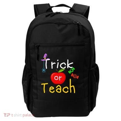 Trick Or Teach Halloween Teacher Backpack