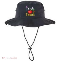 Trick Or Teach Halloween Teacher Bucket Hat thumb 0