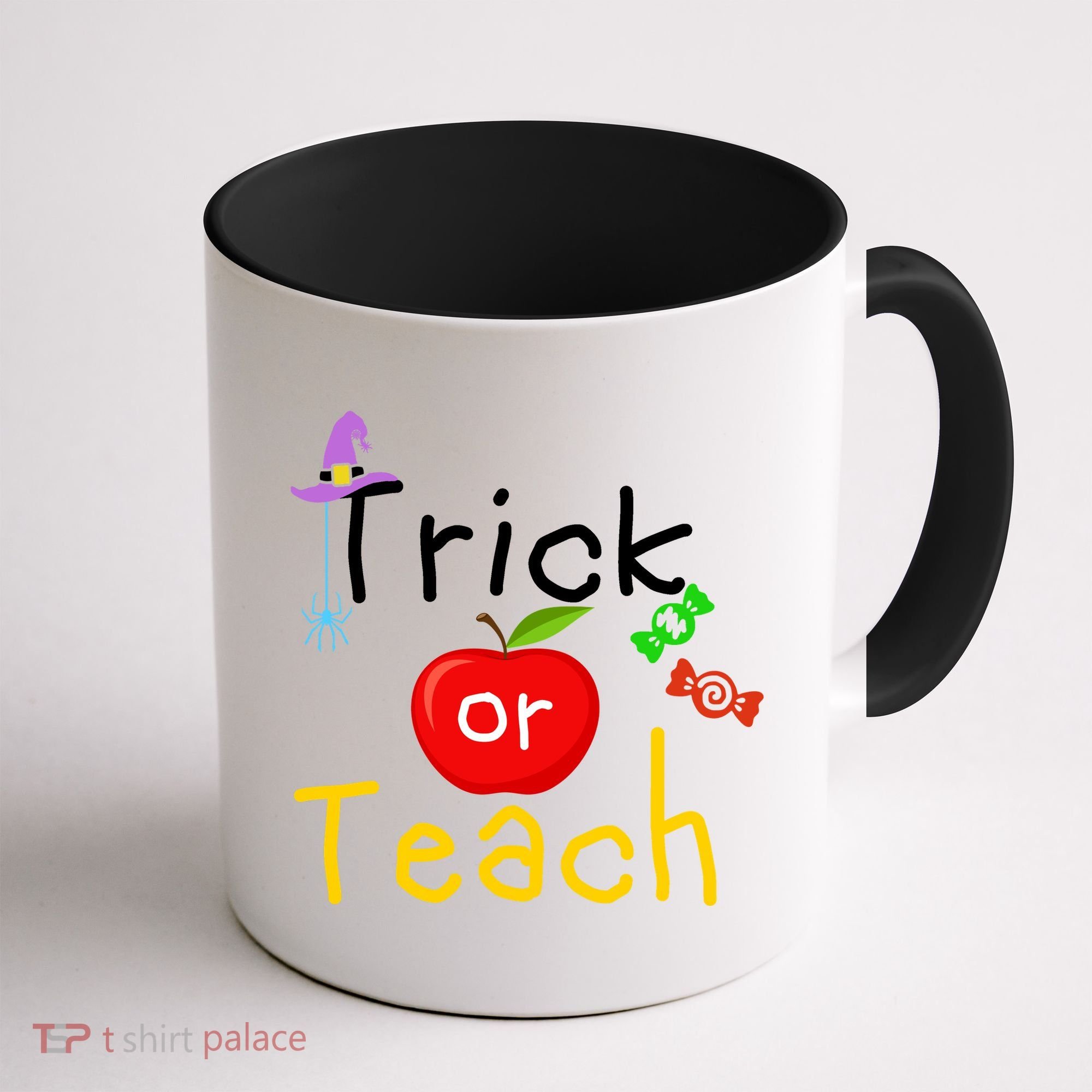 Trick Or Teach Halloween Teacher Coffee Mug