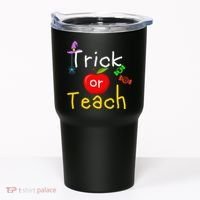 Trick Or Teach Halloween Teacher Tumbler thumb 0