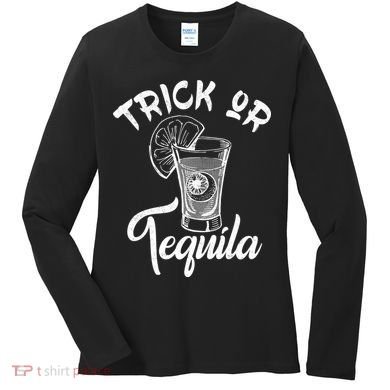 Trick Or Tequila Women's Long Sleeve Shirt