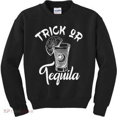 Trick Or Tequila Kids Sweatshirt