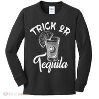 Trick Or Tequila Kids Long Sleeve Shirt thumb 0