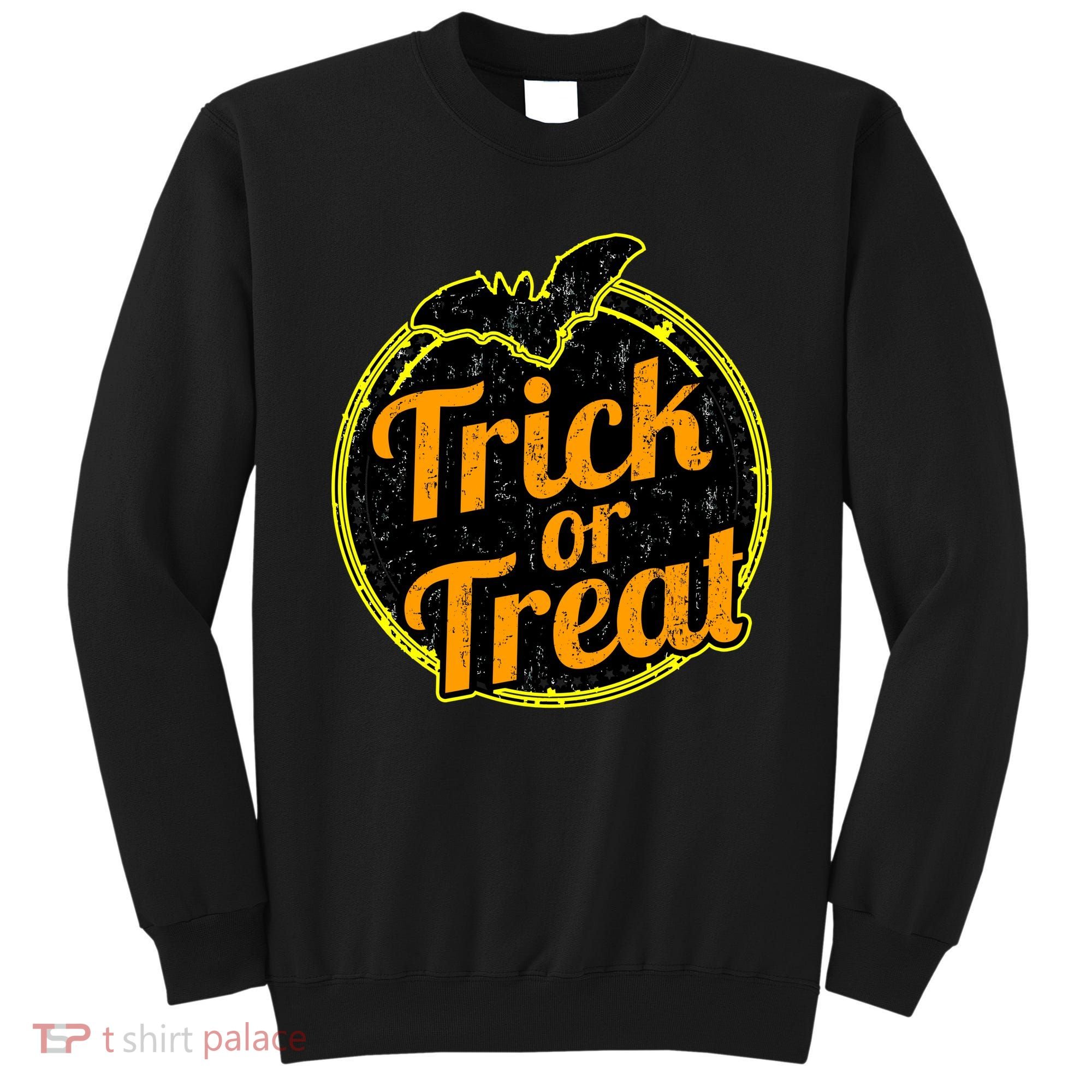 Trick or Treat Bat Logo Sweatshirt