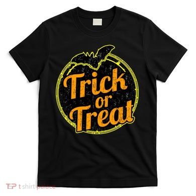 Trick or Treat Bat Logo T-Shirt