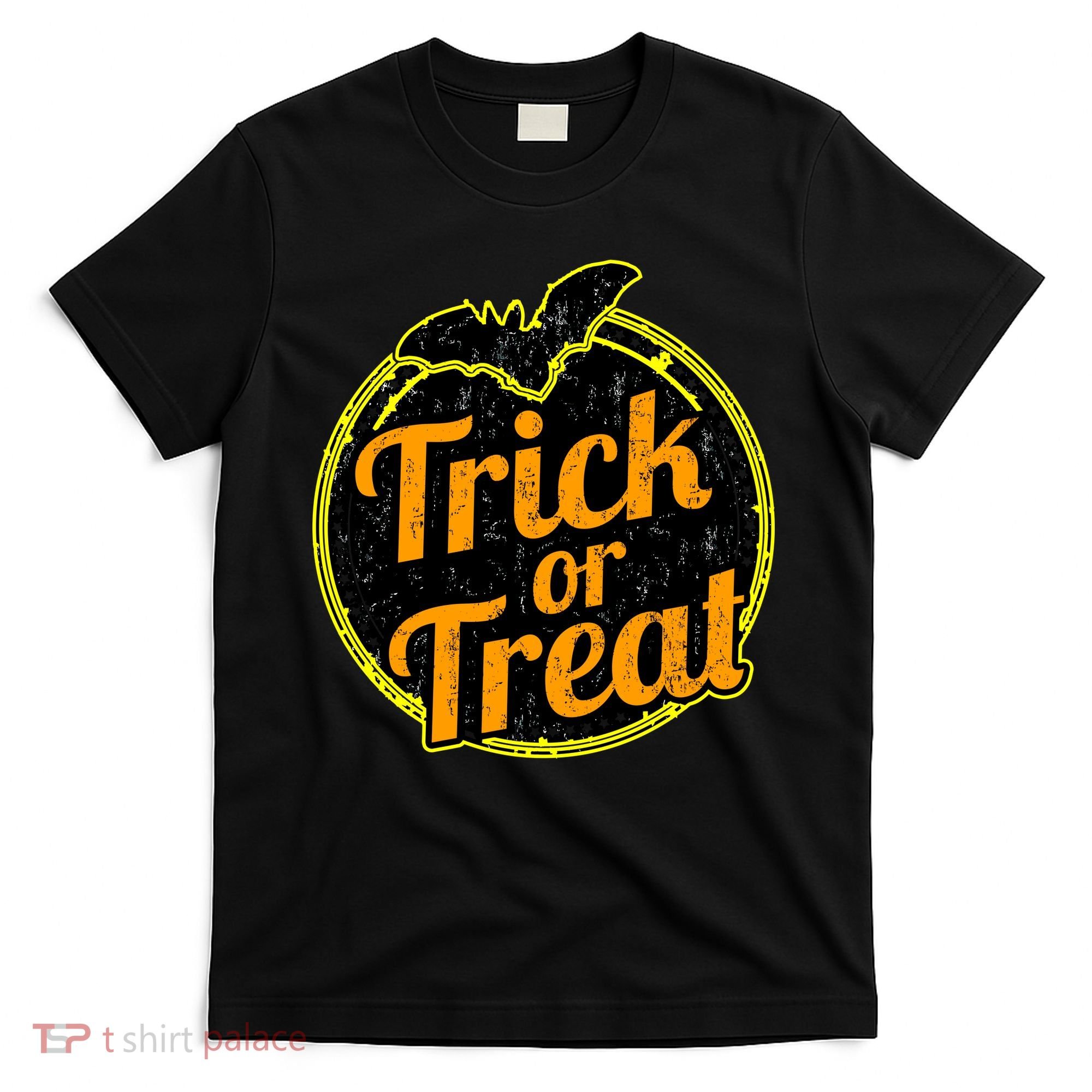Trick or Treat Bat Logo T-Shirt