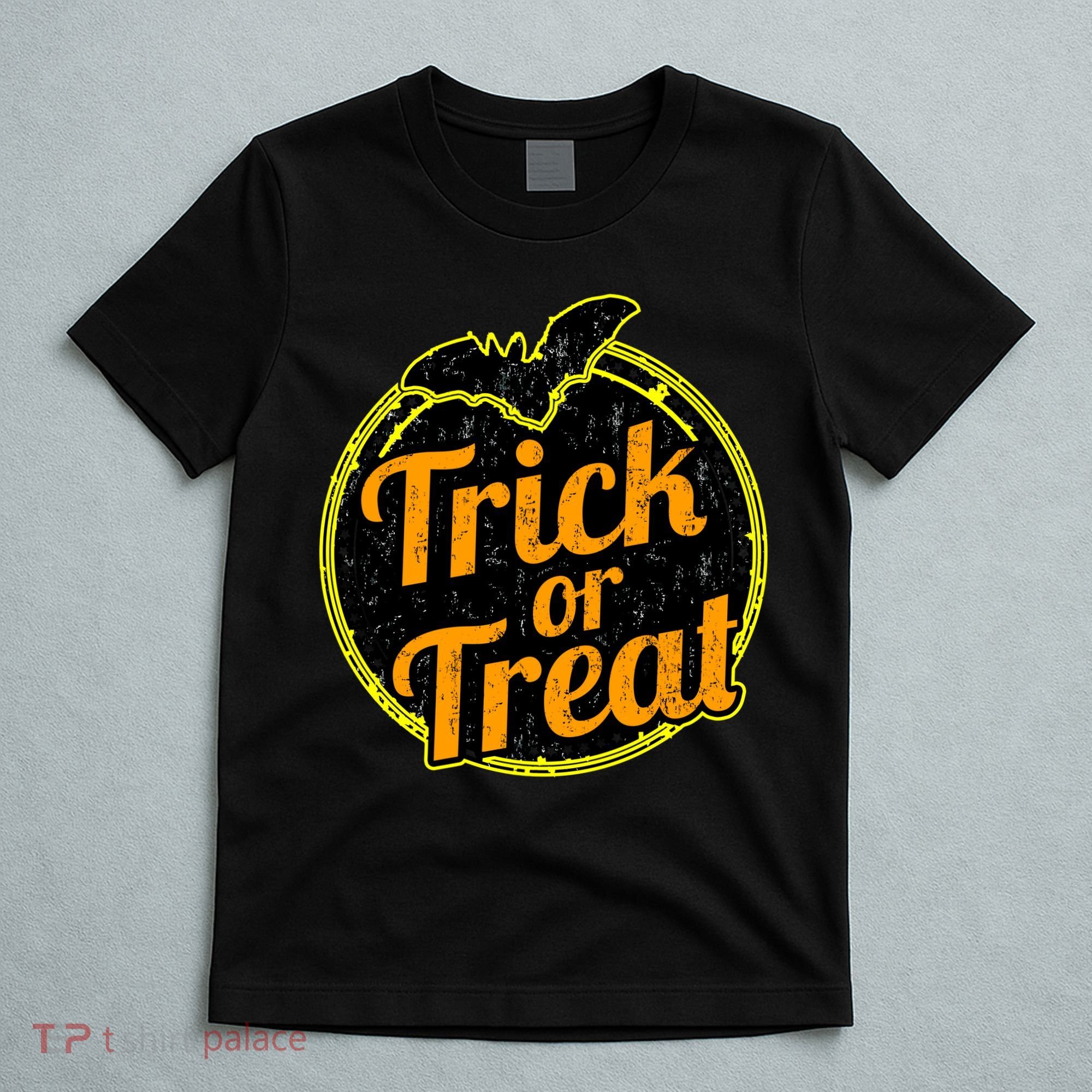 Trick or Treat Bat Logo T-Shirt