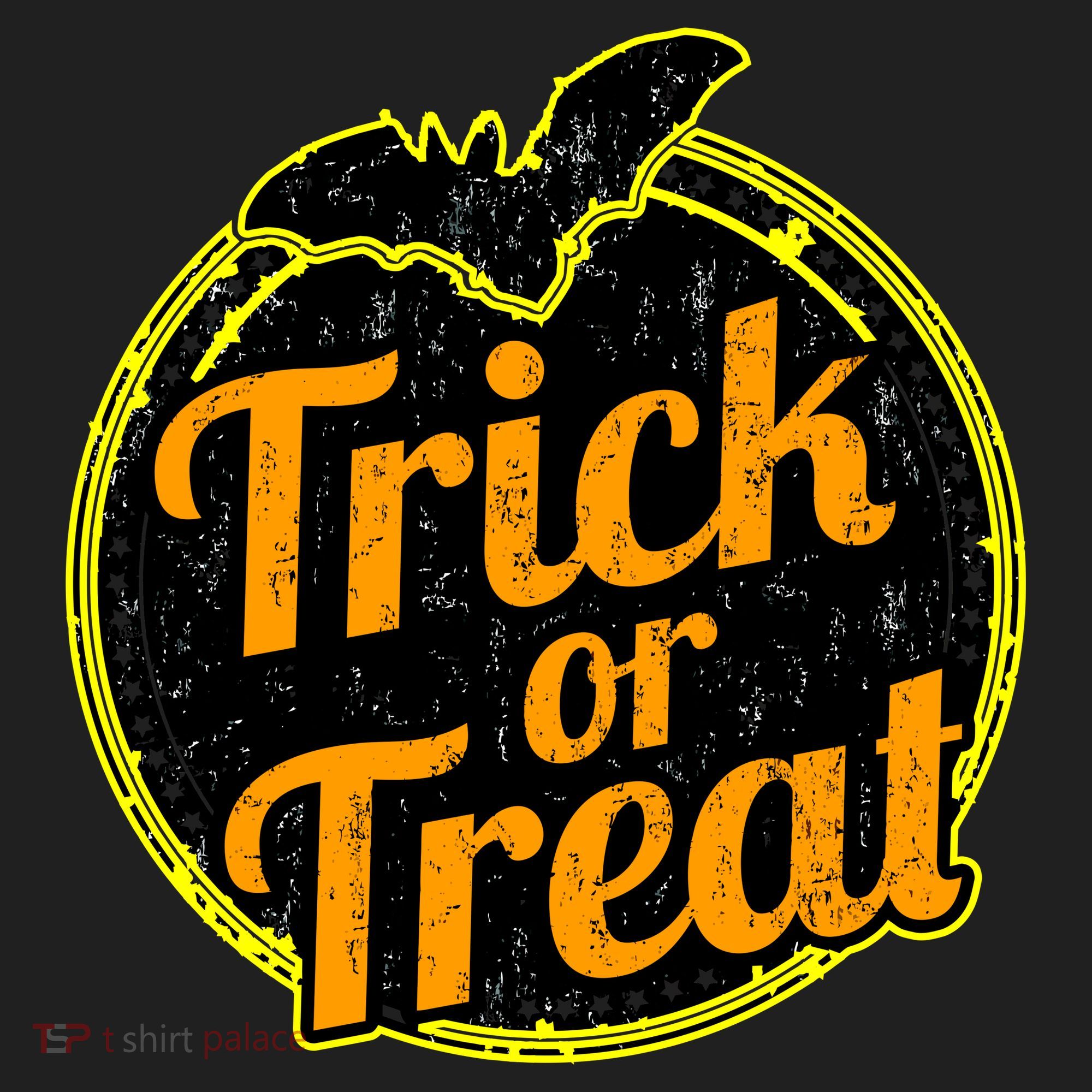 Trick or Treat Bat Logo Tumbler