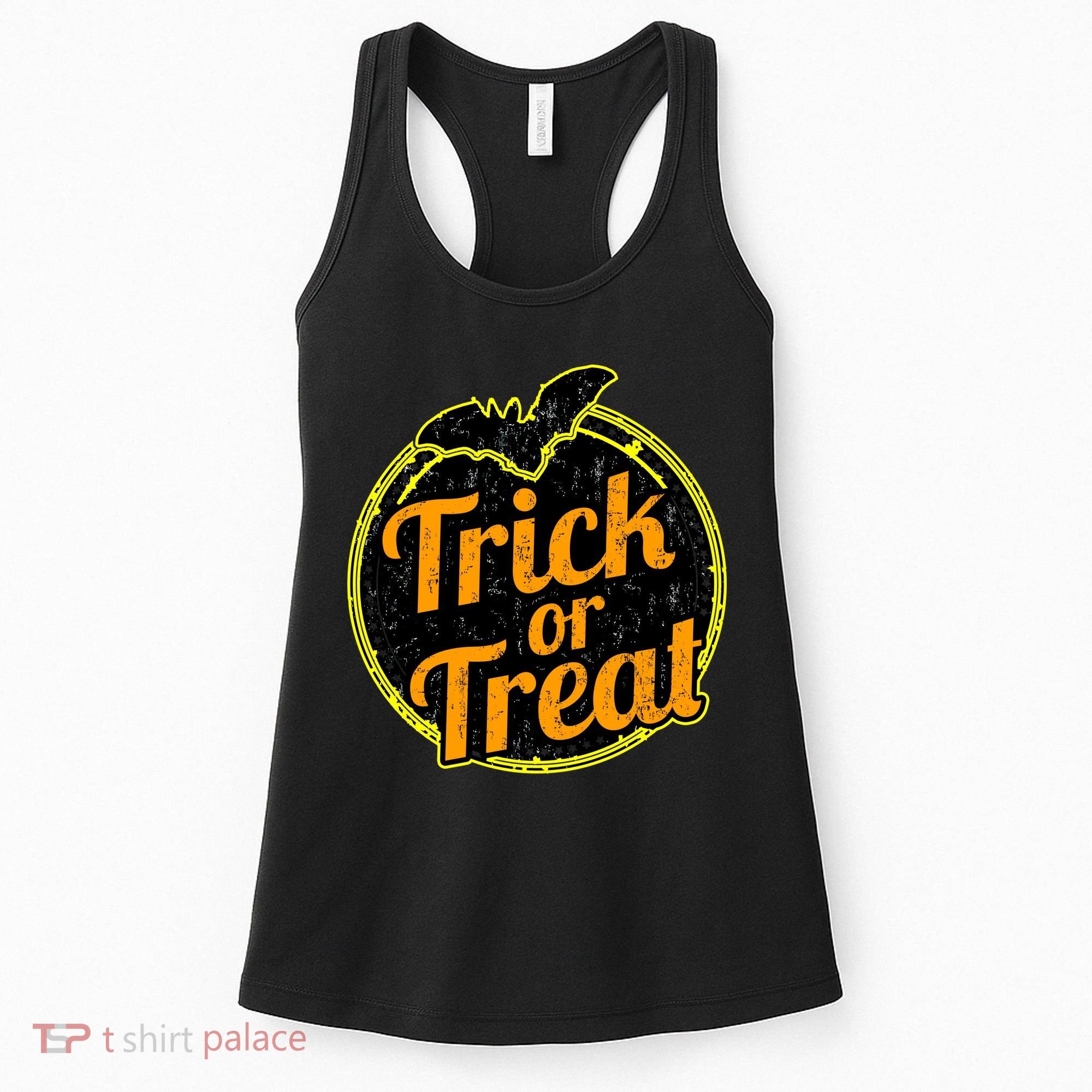 Trick or Treat Bat Logo Women's Tank Top