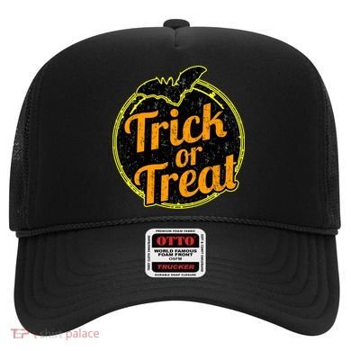 Trick or Treat Bat Logo Hat