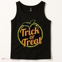 Trick or Treat Bat Logo Tank Top thumb 2