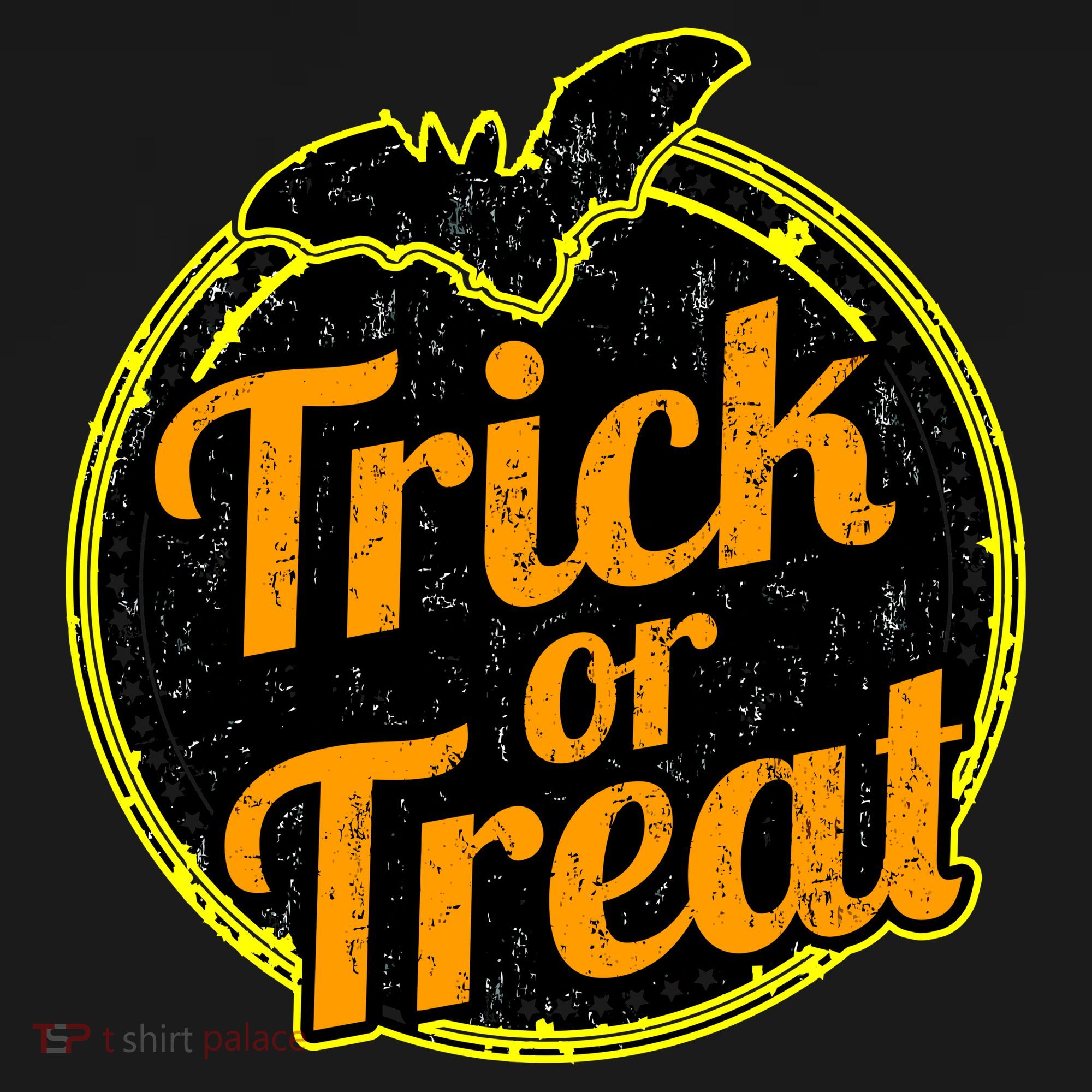 Trick or Treat Bat Logo Tank Top