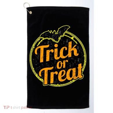 Trick or Treat Bat Logo Golf Towel