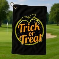 Trick or Treat Bat Logo Golf Towel thumb 1