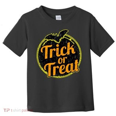Trick or Treat Bat Logo Toddler T-Shirt